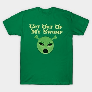 Get Out Of My Swamp Shrek ×Bratz Style T-Shirt